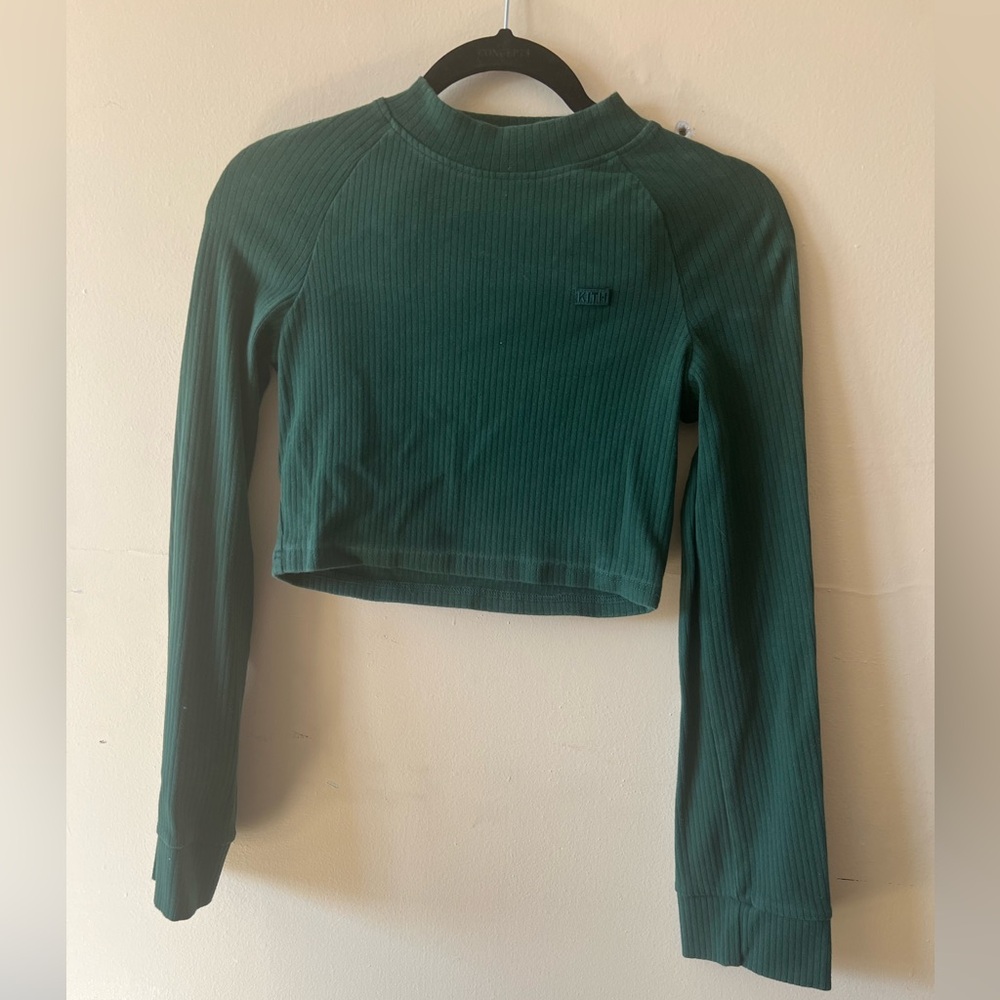 KITH women’s turtle neck crop top